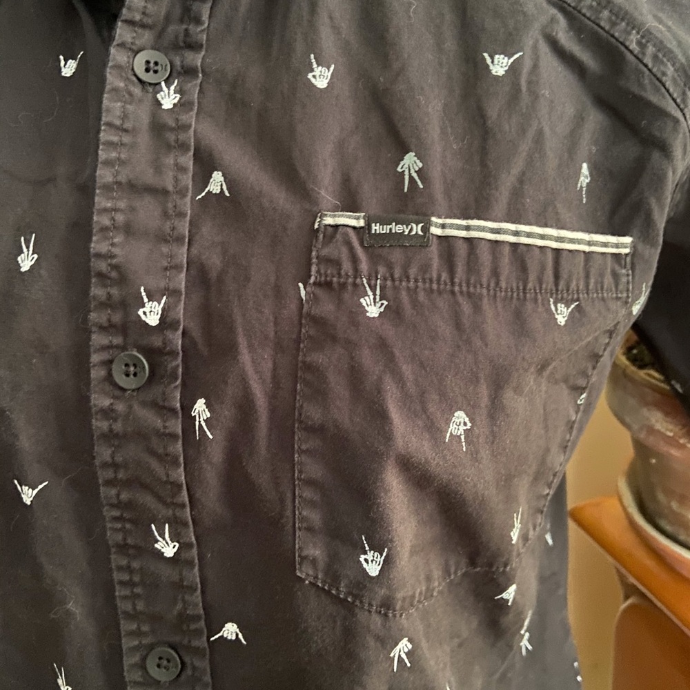 Hurley ✌️🤘☠️ Skater Button-Up Short Sleeve